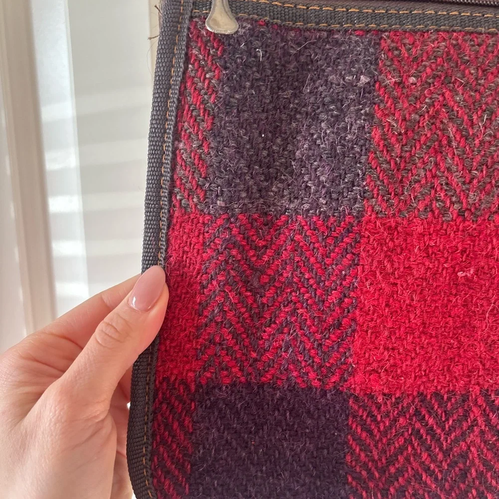 Handmade Boho Crossbody Bag Woven Stripe Shoulder Purse Ethnic Artisan - Picture 8 of 12